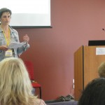 Patty Morrissey, CR Group Board Member and Head of Social Innovation at Groupon, introduced the speaker, Asha Curran.