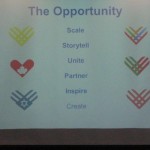 Illustrating how some have adapted the #GivingTuesday logo and the #GivingTuesday purpose. 